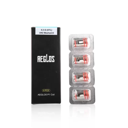 Uwell Aeglos P1 Replacement Coil 4pcs/pack - UN2 Meshed-H 0.6ohm