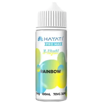 Hayati Pro Max Rainbow 100ml Shortfill Vape Juice