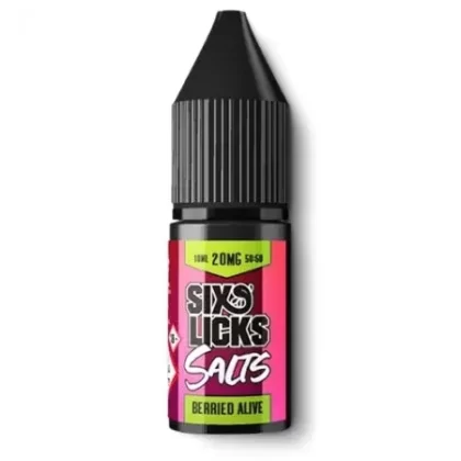 Six Licks Nic Salt Eliquid – Berried Alive