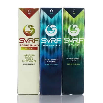 SVRF E-Liquid - No Nicotine Vape Juice - 60ml (DISCONTINUED) - ICED Balanced