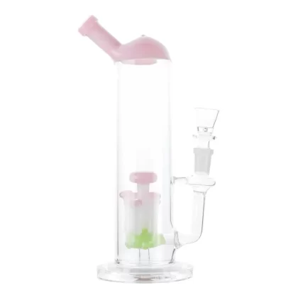 Pink Mushroom Percolator Bong – 10in - Ejuicewarehouse