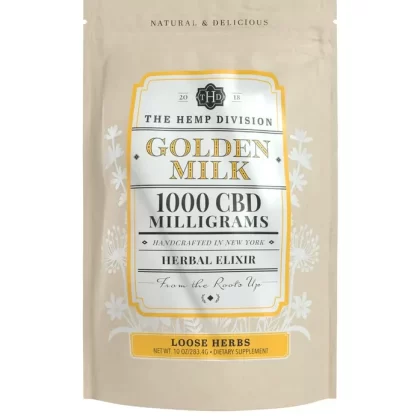 The Hemp Division Golden Milk – 1,000 MG CBD (Loose, 10 oz. Bag) - Ejuicewarehouse