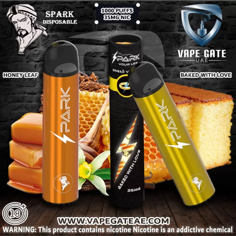 Spark Disposable Pod (1000 Puffs ) - MADE IN USA - TURBACCO