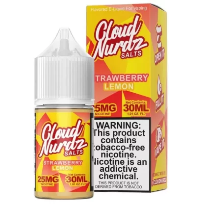 Strawberry Lemon by Cloud Nurdz TFN Salts 30mL - 50MG