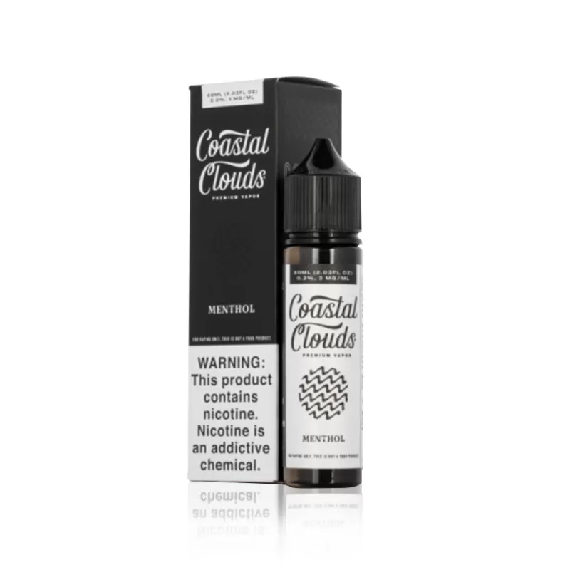 Coastal Clouds E-Liquid – Menthol – 60ml - Vape Product; Vape Product, Vape Product