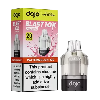Watermelon Ice Dojo Blast 10K Refill Pack - Vapeshop Co