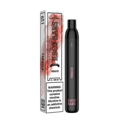 Esco Bar Tobacco – Disposable Vape 2500 Puffs