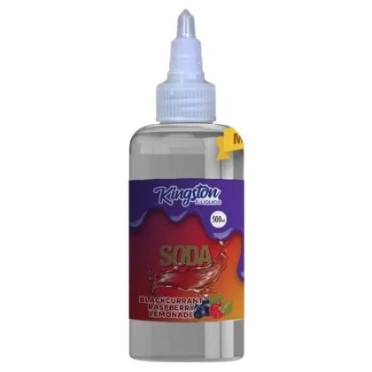 Kingston E-liquids Soda 500ml Shortfill - Flavour#Blackcurrant Rasberry Lemonade Soda>Vinberry Soda