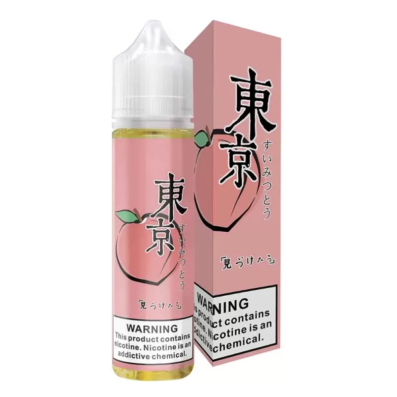 Tokyo Iced Peach 60ml - Vapebazaar Pk - Image 3