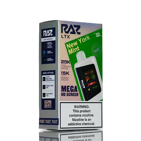 RAZ LTX DC25000 25K Disposable - 16mL - Fire & Ice - Image 2