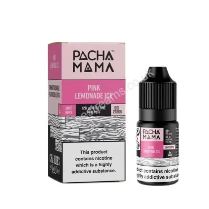Pacha Mama Pink Lemonade Ice Nic Salt E-Liquid - Vapestreams Co