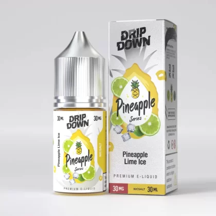 Drip Down Pineapple Series – Pineapple Lime Ice 30ml (30/50 Mg) - Vapebar Pk