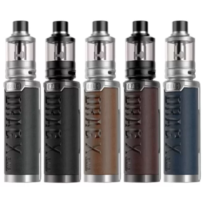 Voopoo Drag X Plus Professional 100W Mod Kit - Silver Blue / HK