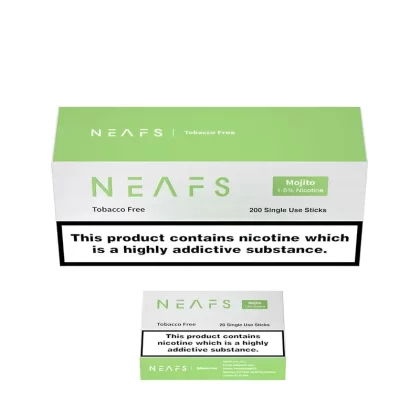 NEAFS Mojito Carton – 200 Sticks - NEAFS Mojito Sticks (Nicotine Strength)#1.5>0