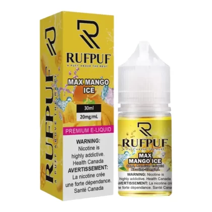 RufPuf Max Mango Ice Nic Salt – 30ml – 20, 35 and 50mg (Available) - Vapebazaar Pk