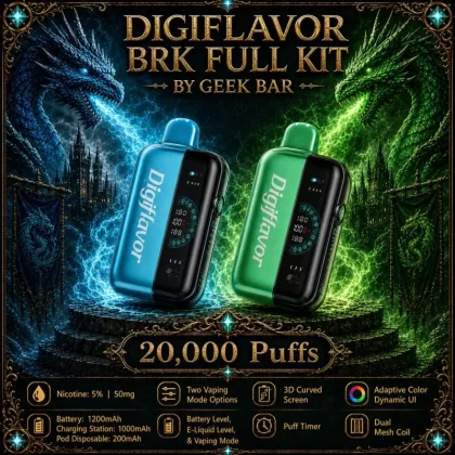 Digiflavor BRK Full Kit - Kiberry Chew (WHT Series)