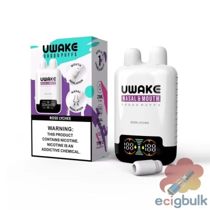 Mr.Goodie UWAKE Dual Tank Smart Screen Disposable Vape – 30,000 Puffs
