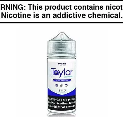WILD BERRIES ICED BY TAYLOR FLAVORS 100ML - Vapejuice