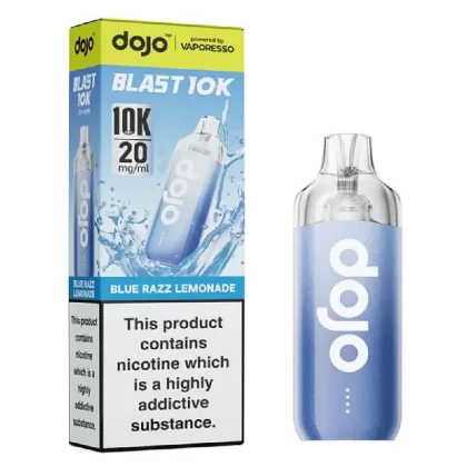 Vaporesso Dojo Blast 10k Prefilled Pod Kit Blue Razz Lemonade - Vape Store