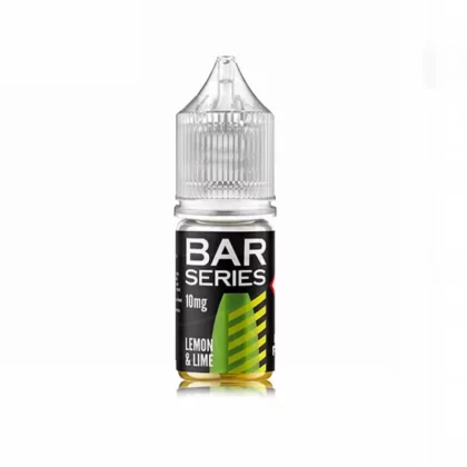 Bar Series Lemon & Lime 10mg Salt Nicotine E-Liquid - Vape Product, Vape Product