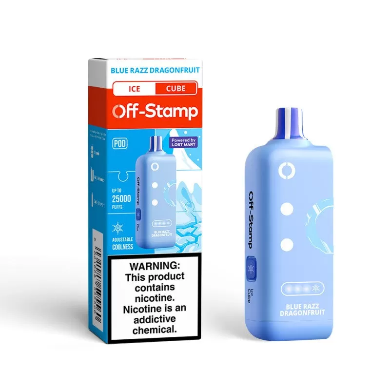Off-Stamp X Ice Cube Pod 25K - Pomegranate Blast - Vapeciga - Image 3