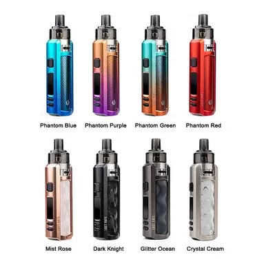 Lost Vape Ursa Mini 30W Pod Kit - Color#Crystal Cream>Dark Knight>Glitter Ocean>Mist Rose>Phantom Blue>Phantom Green>Phantom Purple>Phantom Red