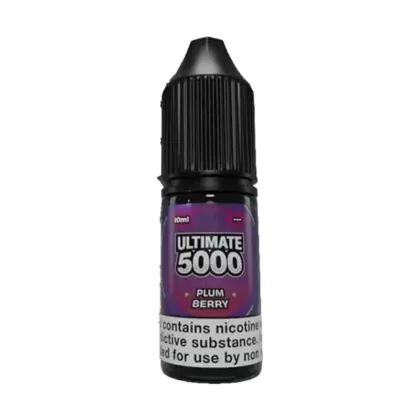 Plum Berry Saltnic vape Juice by Ultimate 5000 - 10 Pack - Strength 20mg