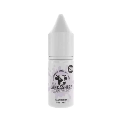 Raspberry Custard Nic Salt e-Liquid by The Lancashire Creamery - Strength#5mg>10mg>20mg