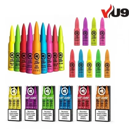 Riot Squad Shortfill 2x50ml E-Liquid (0mg) 1 Free Nic shot