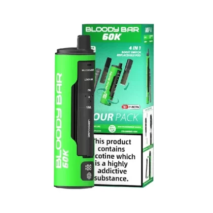 Bloody Bar 60K Prefilled Pod Kit Sour Pack - Nicotine Strength#20mg (BE2997) (BE2997)