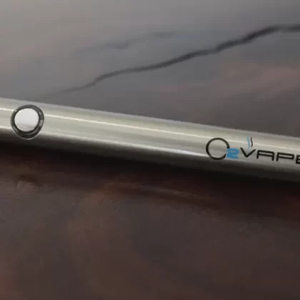 3.7v | 510 Thread Vape Battery - With Button, Buttonless; Black, Grey; Standard, Vape Product