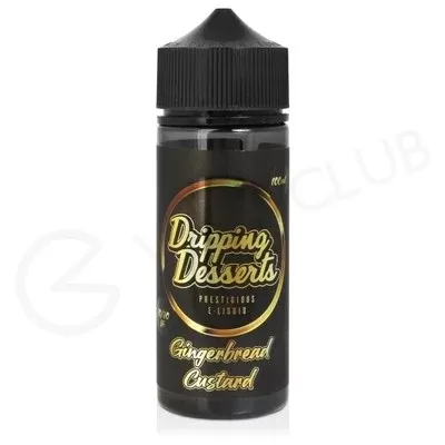Gingerbread Custard Shortfill E-Liquid by Dripping Desserts 100ml