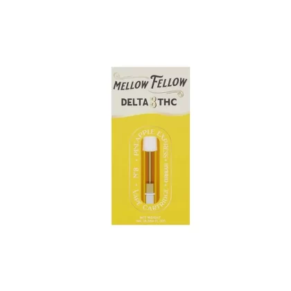 Mellow Fellow Delta 8 1ml Vape Cartridge Pineapple Express - Vape Store