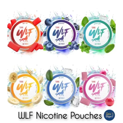 WLF Nicotine Pouches In UAE - WLF BANANA, WLF BLUEBERRY