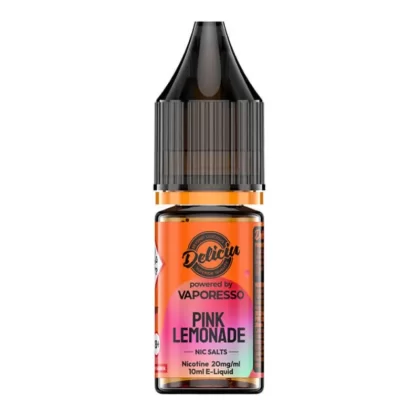 Pink Lemonade Nic Salt E-Liquid by Deliciu (10ml) - 20mg