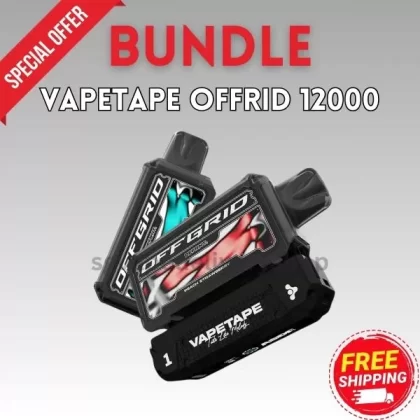 Vapetape Offgrid 12000 Puffs Starter Kit Bundle - Free