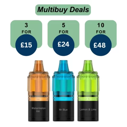Fumot RandM TornadoT7000 Prefilled Refill Pods | Only For £5.99 | Any 3 For £15 - Peachy Mango Pineapple