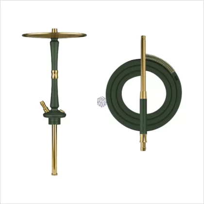 Shisha Hoob GO British Racing Green Gold - Uszczelka; Dyfuzor, Talerzyk (47FBFA)