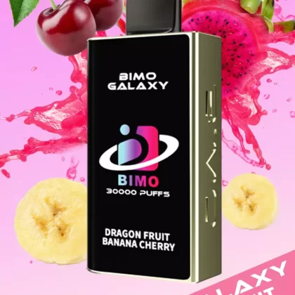 BIMO Galaxy 30000 Puffs – Dragon Fruit Banana Cherry - Vape Store