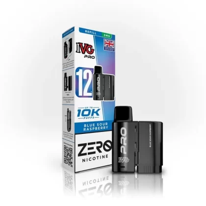 IVG Pro 12 Refill Pods - 0 Nicotine - Classic Menthol - Box of 5