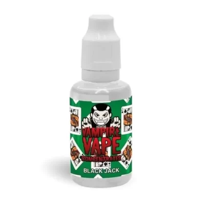 Black Jack E-Liquid Flavour Concentrate by Vampire Vape (30ml) - 0mg