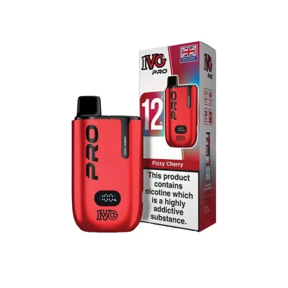 IVG Pro 12 Fizzy Cherry Vape Kit - Strength#20mg