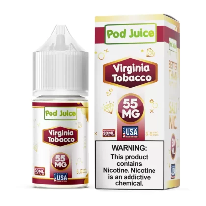 Pod Juice SALT - Virginia Tobacco - 30ML E-Liquid