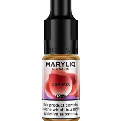 Lost Mary Maryliq USA Mix Nic Salt Vape Juice - Strength