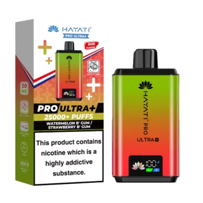Watermelon & Strawberry Bubble Gum Hayati Pro Ultra Plus 25k Prefilled Pod Kits