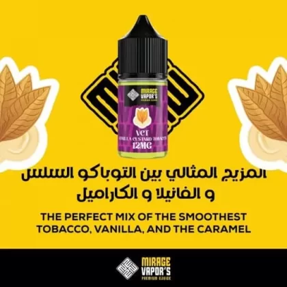 MIRAGE VCT MTL VAPE ELIQUID - Vape Product, Vape Product; Vape Product