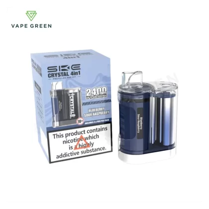 SKE Crystal 4 in 1 2400 Pod Kit - Eliquidsupply