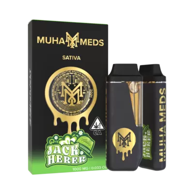 Muha Meds JACK HERER 1000mg THC Vape UK