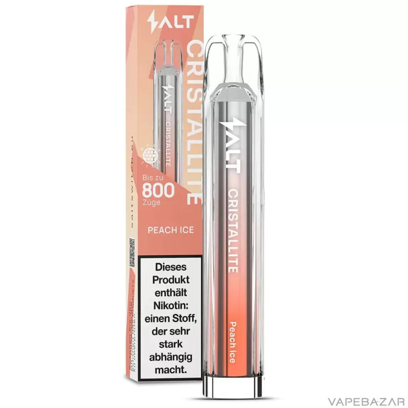 Salt Cristallite – Peach Ice - Ice / Pfirsich - Image 3