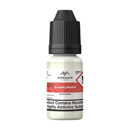 Vapemate Classic Strawberry Menthol 10ml - Blend#70VG / 30PG>50VG / 50PG0mg>3mg>6mg>12mg>18mg